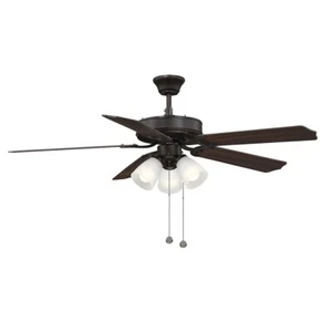 Savoy House 52" 3-Light 18" Ceiling Fan, Oil Rubbed Bronze - M2021ORBRV - Picture 1 of 1