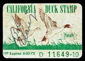 Scott CA1 1971 $1.00 Pintail California Duck Stamp VF Used Cat $65 - Picture 1 of 1