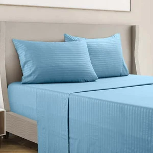 Deep Pocket Bed Sheets 4 Piece Set 1800 Series Hotel Luxury Microfiber Sheet Set - Picture 1 of 77