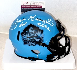 Dan Hampton Bears signed Hall of Fame Rave mini helmet W/ HOF Insc. JSA Witness - Bild 1 von 2