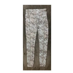 Lululemon Leggings Größe 4 schwarz 7/8 eng II Nulux 25" Fairisle  - Bild 1 von 4