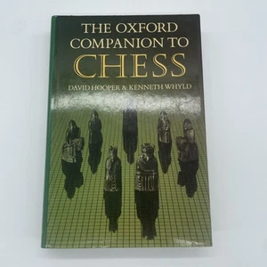 The Oxford Companion To Chess by David Hooper & Kenneth Whyld 1984 Hb/Dj 1st Ed - Picture 1 of 23