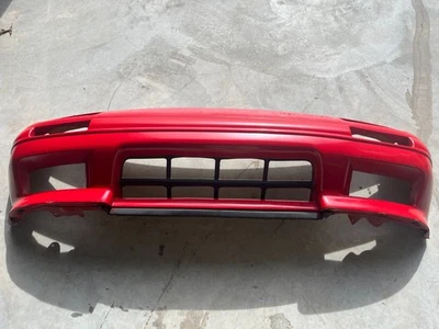 1989 Mazda RX7 кабриолет передний бампер крышка чисто красный - Изображение 1 из 4