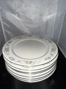 Sango Majesty Cannes #8078 10-1/2” Dinner Plates Porcelain China Set of Eight - Picture 1 of 4