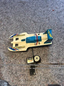 Telecomando vintage Remco Thunderhawk barca radiocomandata telecomando PULITO funzionante - Foto 1 di 7