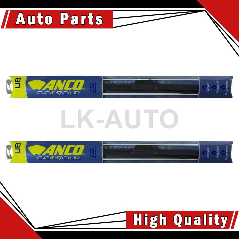 2 передних стеклоочистителя ветрового стекла ANCO для Mercedes-Benz 350SL 450SL 450SLC - Изображение 1 из 4