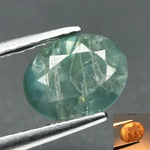 0.90 Ct Oval Cut 7.1 x 5.6 MM 100% Natural Green To Grayish Purple Alexandrite - Picture 1 of 5