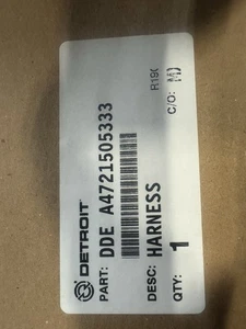 Arnés sensor motor diésel Detroit A4721505333 nuevo OEM - Imagen 1 de 2