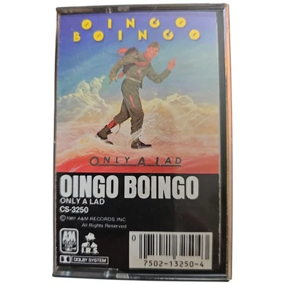 Oingo Boingo Only A Lad Cassette Tape IRS Records Rare Danny Elfman Preowned Foto 1 de 3