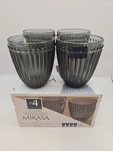Mikasa Italian Countryside Double Old Fashioned Smoke Four Neu in OVP - Bild 1 von 9