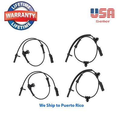 Sensor de velocidad de rueda 4 ABS delantero y trasero para Chevrolet Camaro 2010-2015 tracción trasera Foto 1 de 4