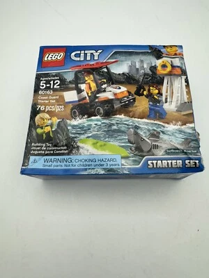 LEGO CITY 60163 Coast Guard Starter Set NUEVO SELLADO EN CAJA (Angustiado) RETIRADO Foto 1 de 4