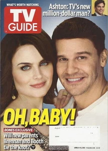 Bones TV Guide Apr 2012 Jennifer Love Hewitt The Borgias Titanic Dianna Agron - Imagen 1 de 1