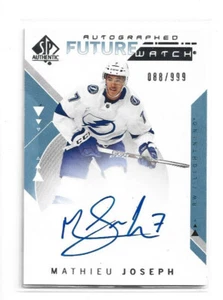 18-19 SP Authentic Future Watch Auto 88/999 Mathieu Joseph #209 - Picture 1 of 1