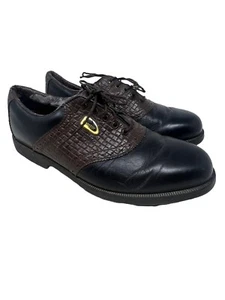 Foot Joy Sierra Treks Brown And Black Golf Shoes, Size 8.5 - Picture 1 of 11