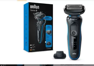 Braun Series 5 Afeitadora Eléctrica Hombre, Máquina de Afeitar Barba con Recorta - Imagen 1 de 3
