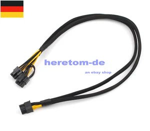 10pin to 6+8pin Für HP ProLiant DL380 G8 G9 Power Adapter kabel and GPU 50cm - Afbeelding 1 van 8