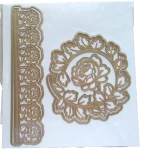 2021 Anna Griffin ~ Rose Swirl Dies AG-1343H ~ New SEALED - Picture 1 of 3