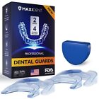 Mouth Guard 2 Sizes, Pack of 4 for Teeth Grinding Clenching Bruxism Sport