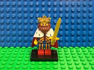 Lego Classic King Minifigure Complete Collectible Series 13 71008 CMF Lot Rare - Image 1 of 4