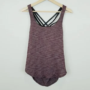 LULULEMON Womens Size 12 or US 8 Free To Be 2 in 1 Serene Tank Top - Picture 1 of 6