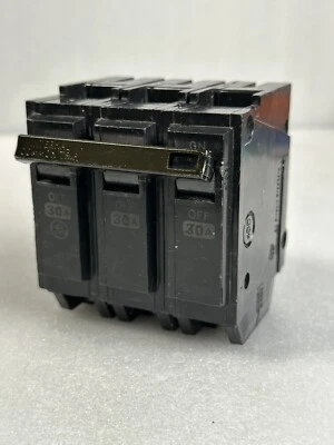 GE THQL32030 Plug-in Circuit Breaker 3P 30A - Image 1 of 4