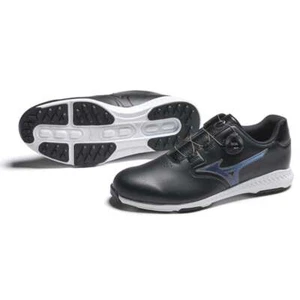 2021 Mizuno Nexlite GS Boa Spikeless Golf Shoes - Black - Choose Size - Picture 1 of 1