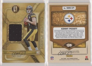 2022 Panini Gold Standard Newly Minted Memorabilia /399 Kenny Pickett Rookie RC