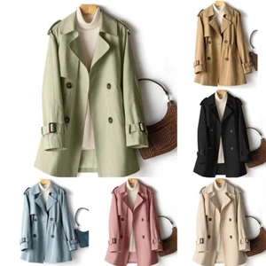 Trench Coat for Women Great Addition to Your Autumn Wardrobe Essentials - Picture 1 of 17