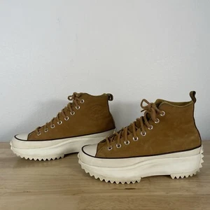 Zapatillas deportivas Converse Run Star Hike Hi para hombre 8,5 para mujer 10 trigo/blanco 171666C - Imagen 1 de 14