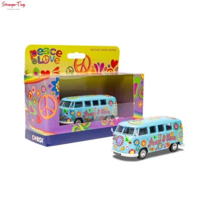 CORGI 02738 - 1/43 VOLKSWAGEN CAMPERVAN - PEACE LOVE AND FREEDOM - Image 1 of 3