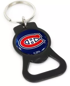 MONTREAL CANADIENS - PORTACHIAVI APRIBOTTIGLIE - NUOVO - NHL-BK-702-05-BK - Foto 1 di 1