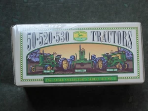 John Deere 1/64 Set of Three. The Model 50, the 520 and the 530 Tractors - Picture 1 of 6