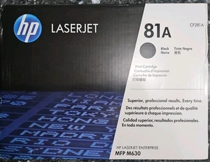 HP 81A Black Original LaserJet Toner Cartridge New Factory Sealed - Picture 1 of 1