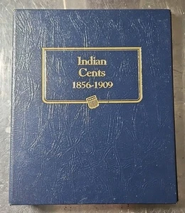 Indian Head Cents Whitman Classic #9111 Album 1856-1909 Used  - Picture 1 of 6