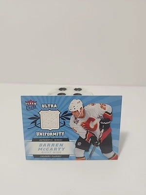 2006-07 (FLAMES) Ultra Uniformity #UDM Darren McCarty Jersey - Image 1 of 2