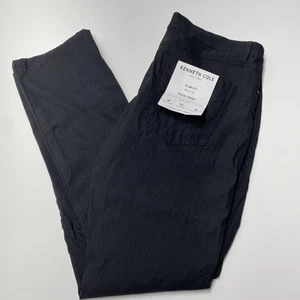 Kenneth Cole Active Mens Tech Pants Stretch Golf Slim Fit Charcoal Gray Sz 38x32 - Picture 1 of 8