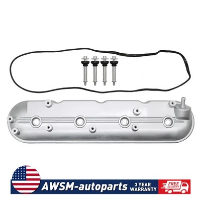 For 1999-2008 Cadillac Chevy GMC Pontiac Left Driver Side 12570427 Valve Cover Foto 1 de 4