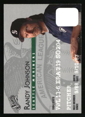 1995 Studio #48 Randy Johnson BASEBALL Card - Image 1 of 2