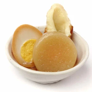 Original Lebensmittelprobe Tasse Oden Stift Ständer Fake Food aus Japan - Bild 1 von 8