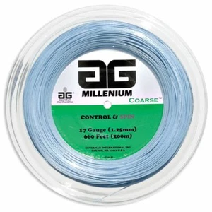 AG Millenium Coarse Tennis String Reel-17-Light Blue - Picture 1 of 1