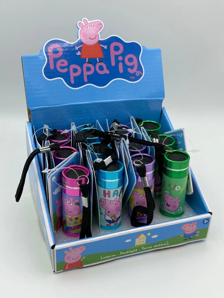 Peppa Wutz - Peppa Pig - Kindertaschenlampe - NEU & OVP - 4 versch. Modelle