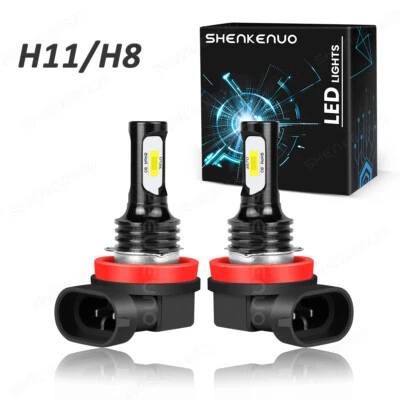 Faros antiniebla LED blancos 6000 k para Jeep Grand Cherokee 2014 2015 2016 2017 Foto 1 de 4