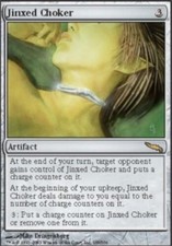 1x Jinxed Choker MTG Mirrodin NM Magic Regular