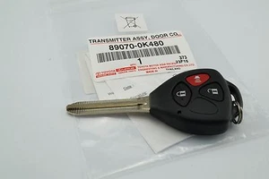 GENUINE TOYOTA HILUX VIGO FORTUNER 89070-0K480 ALARM KEY UNCUT - Picture 1 of 5