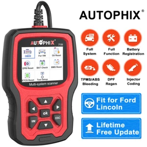 Para Ford F150 Servicio Completo Escáner de Fallas Lector de Código Restablecer Herramienta OBD2 7150 Elite - Imagen 1 de 13