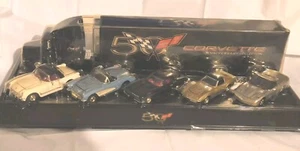 Corvette 50th Anniversary 5 Cars & Semi Truck Hauler - Picture 1 of 5