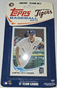 2013 Topps Baseball Detroit Tigers Team Card Set Justin Verlander Miguel Cabrera - Picture 1 of 2