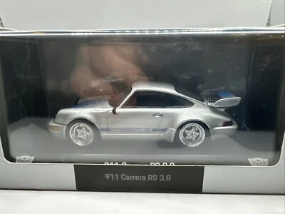 Rare Porsche 964 Carrera Rsr 3.8 Mirage Silver/Blu4679/5000 Spark transformer - Image 1 of 4