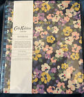 Cath Kidson Navy Colourful Pansy Designed Hard  Back Wiro Bound Lined  Notebook